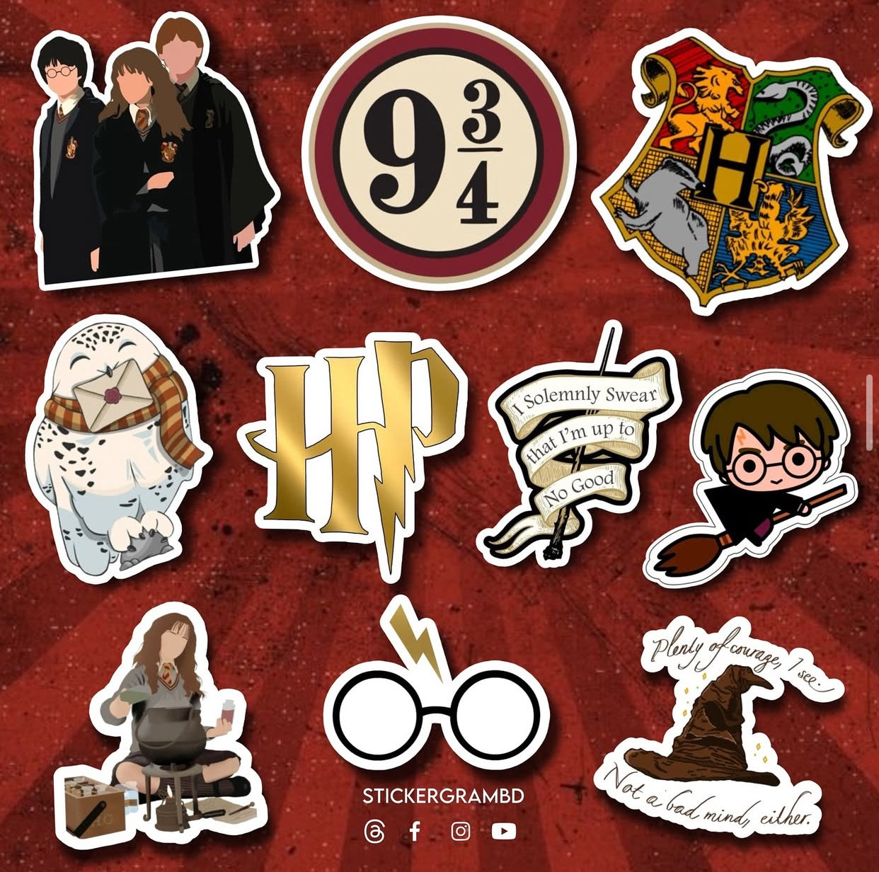Harry Potter Sticker Set 01