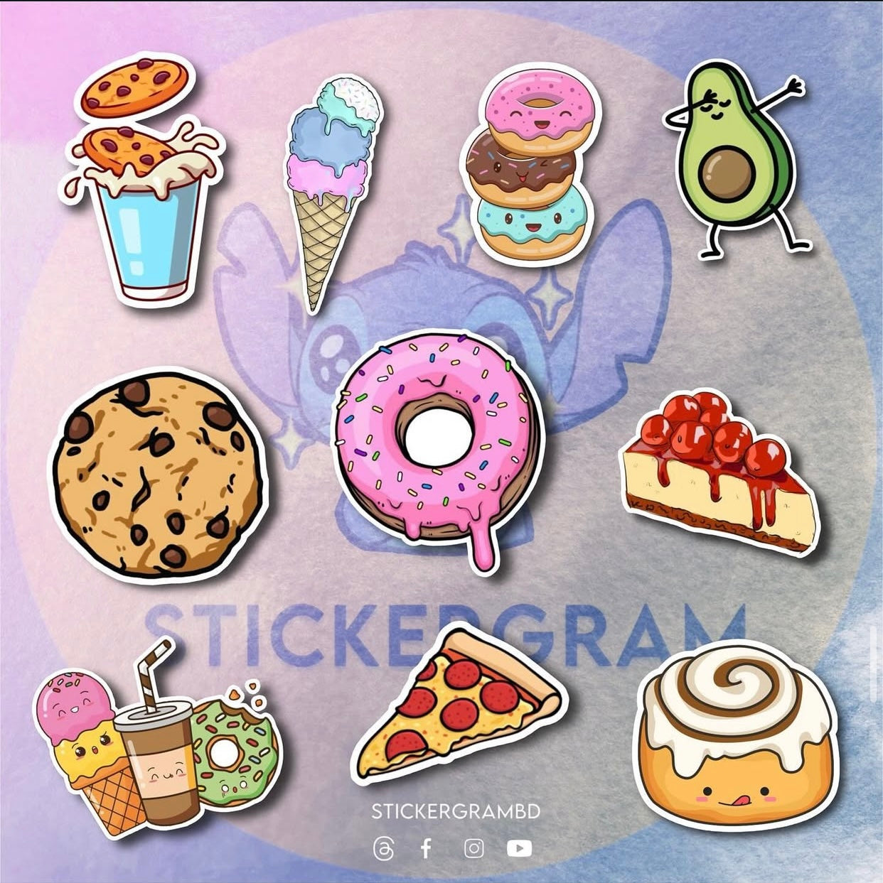 Food Sticker Set 02
