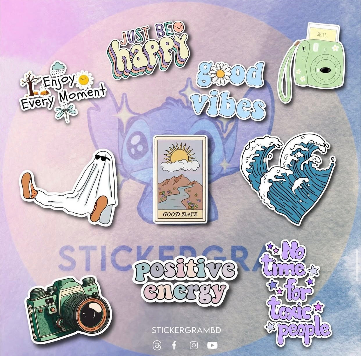 Good Vibes Sticker Set