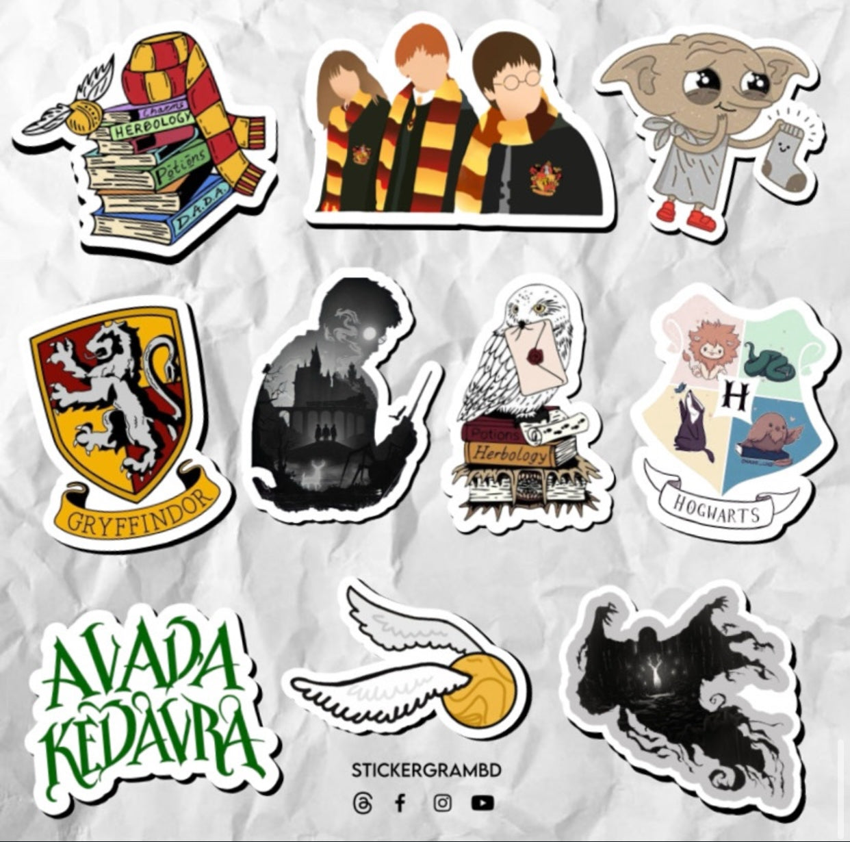 Harry Potter Sticker Set 03