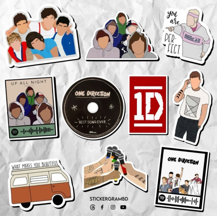 1D Sticker Set – Stickergram BD