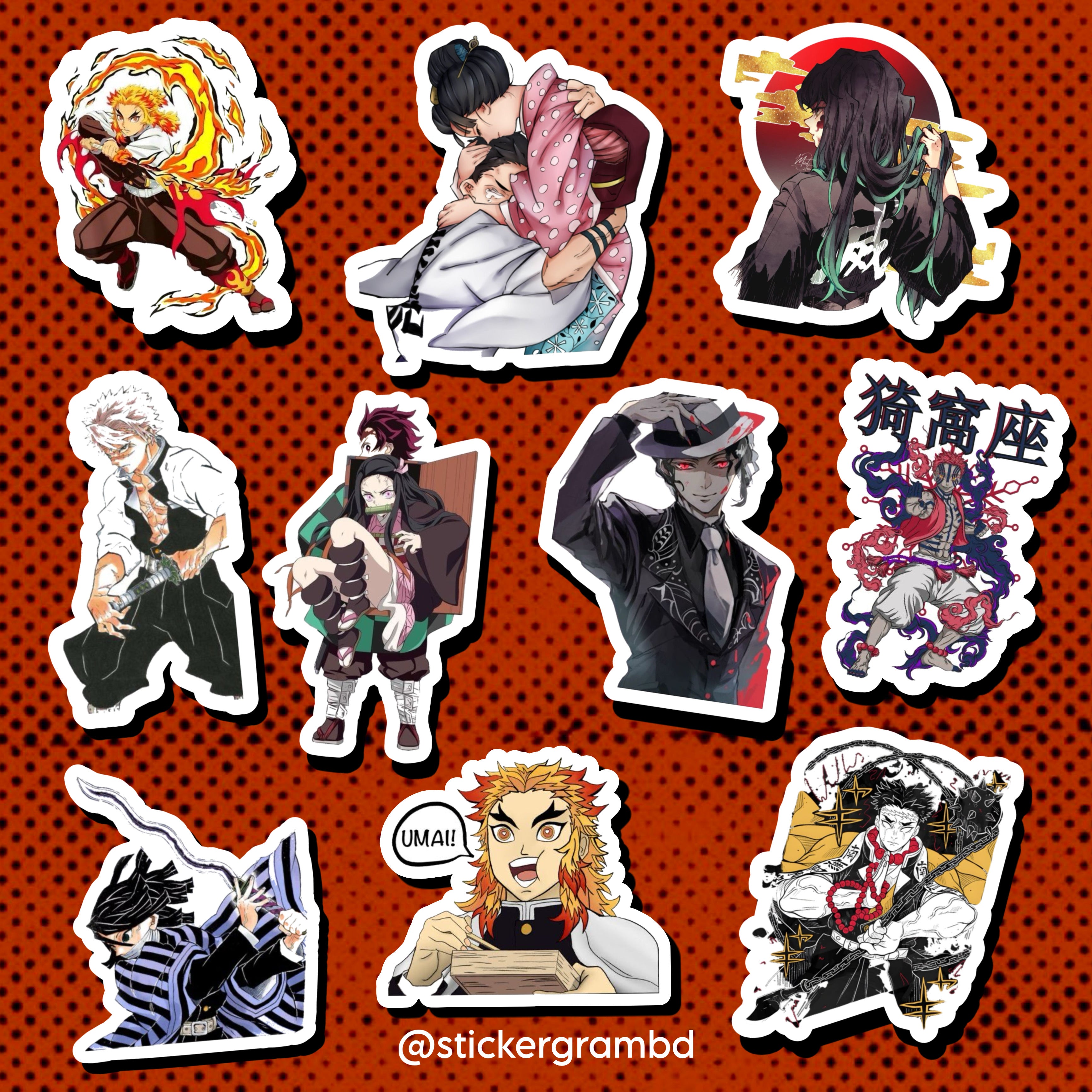 Demon Slayer Sticker Set 05