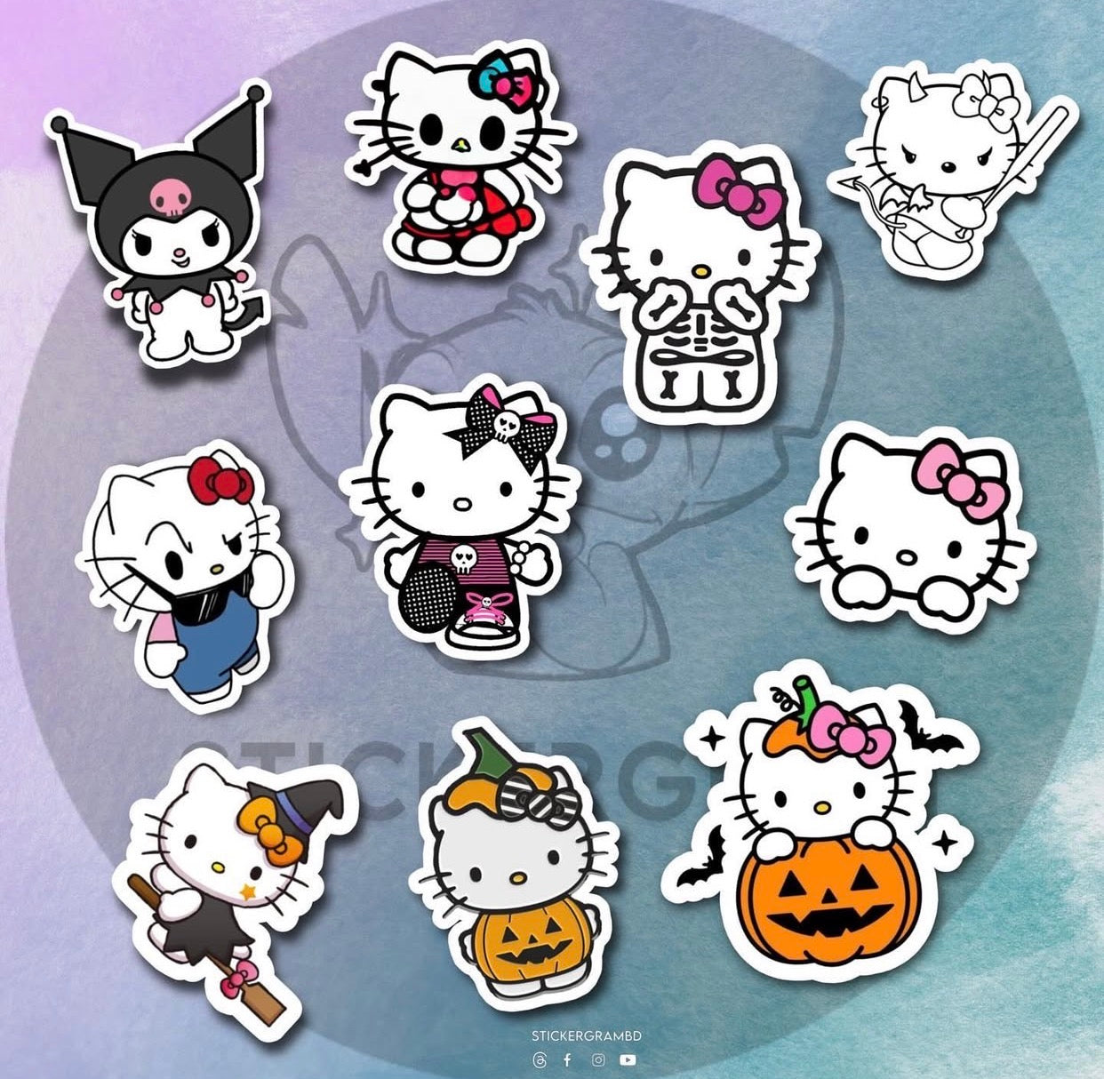 Hello Kitty Sticker Set 03