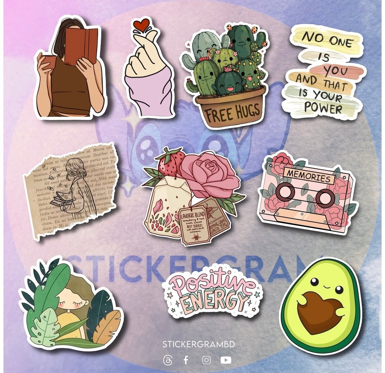 Aesthetic Sticker Set 03