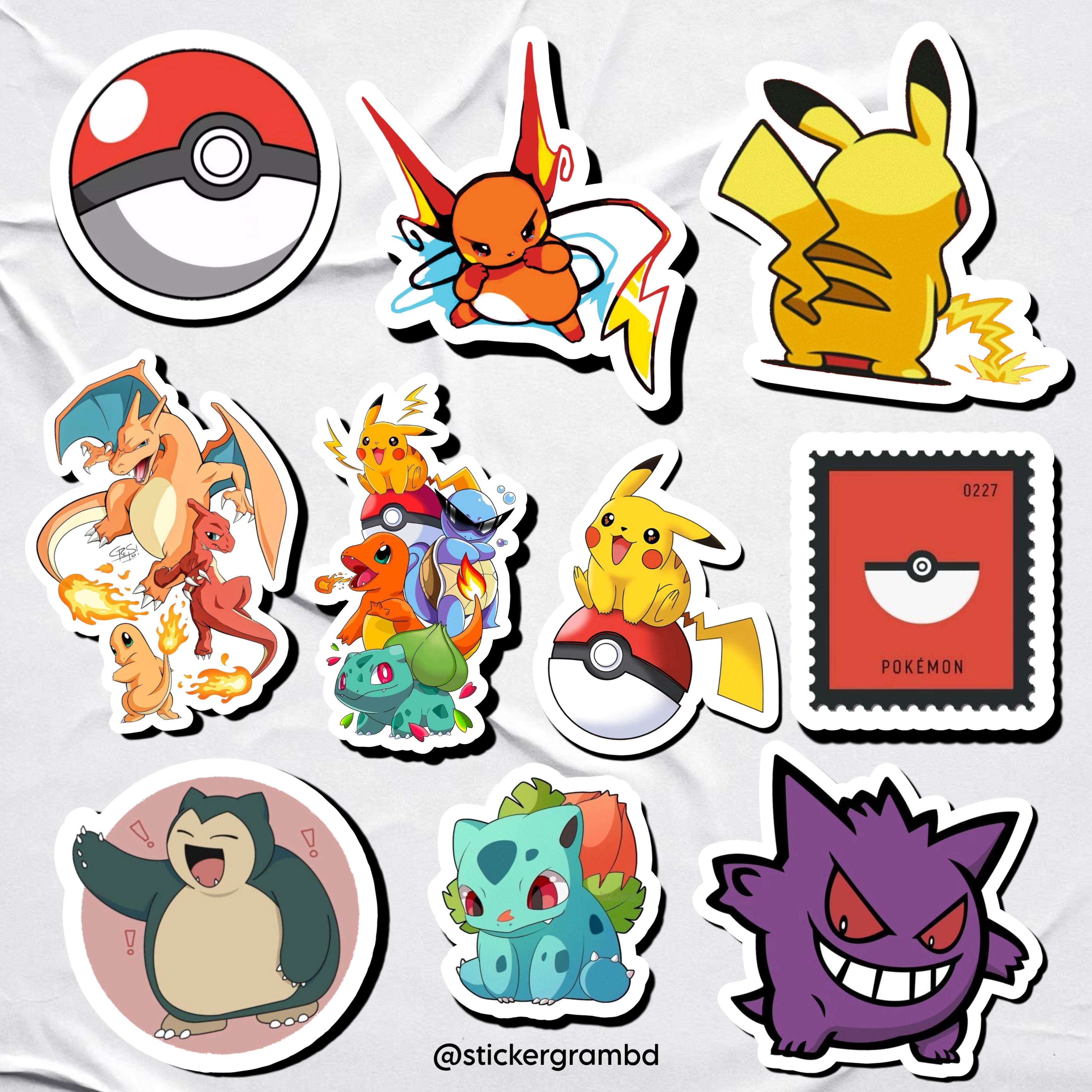 Pokemon Sticker Set 03