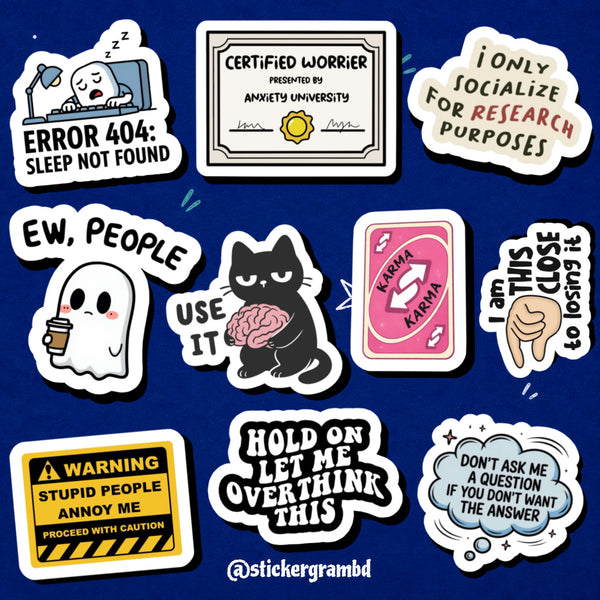 Sarcastic Sticker Set 11