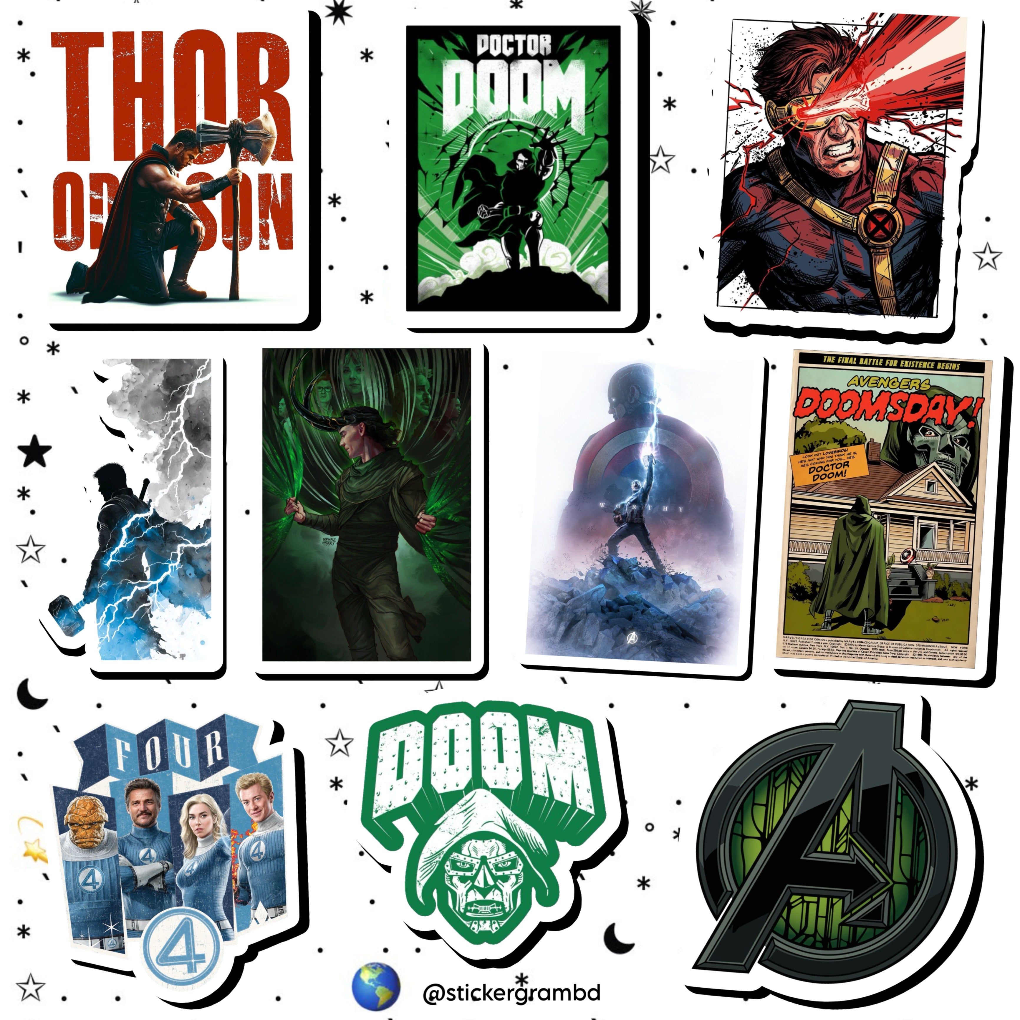 Marvel Sticker Set 03