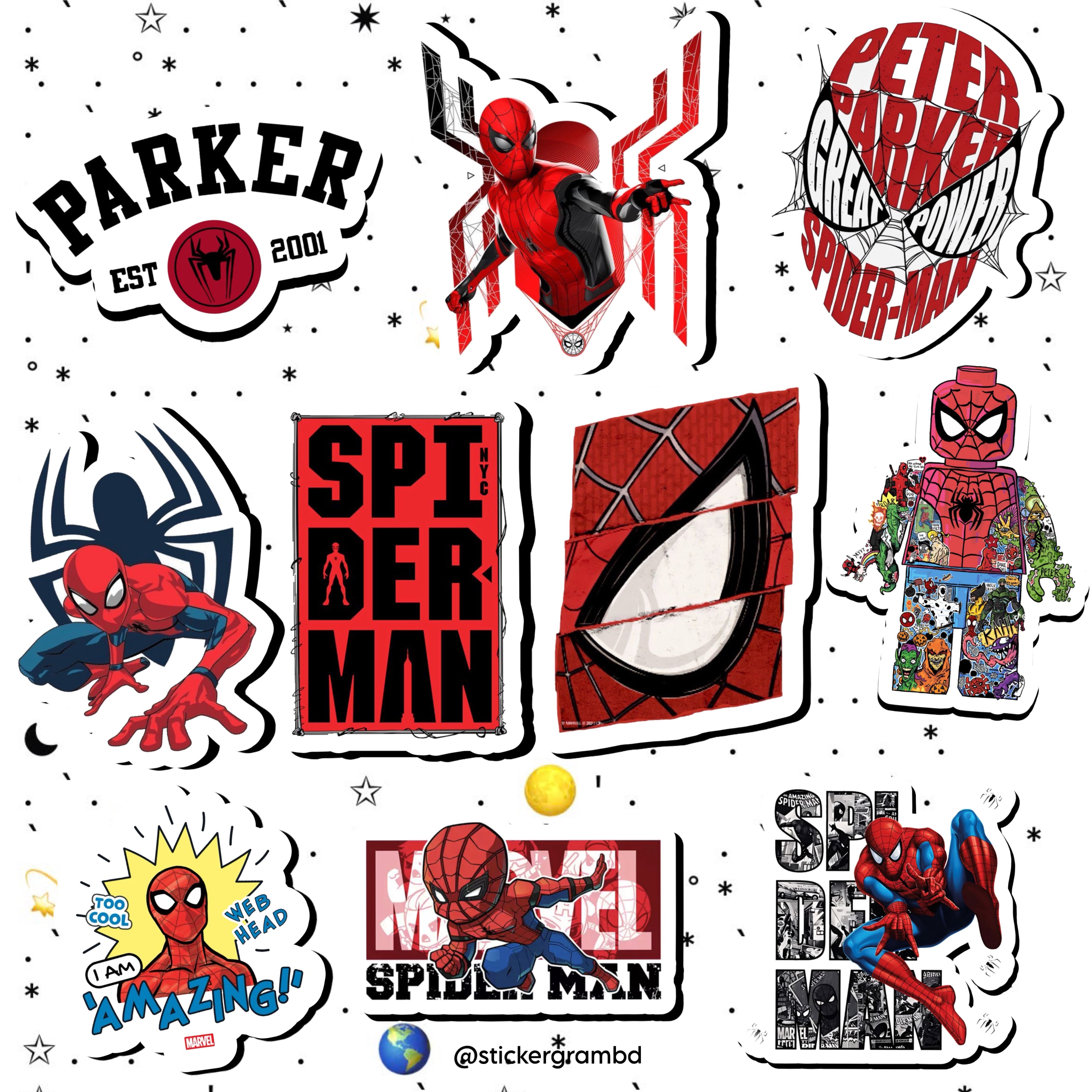 Spidey Sticker Set 03