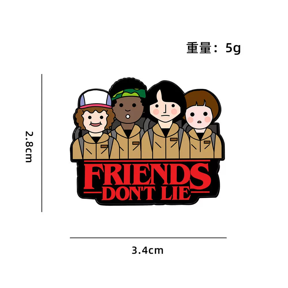 Stranger Things Metal Pin