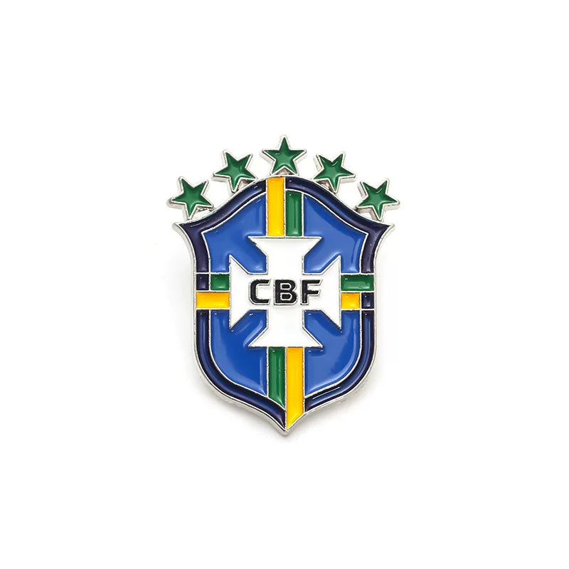 Brasil Metal Pin