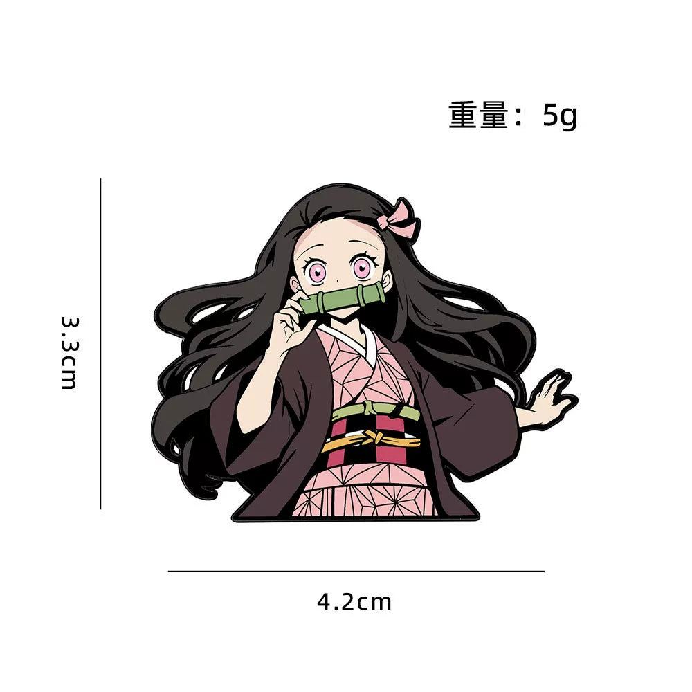 Nezuko Metal Pin
