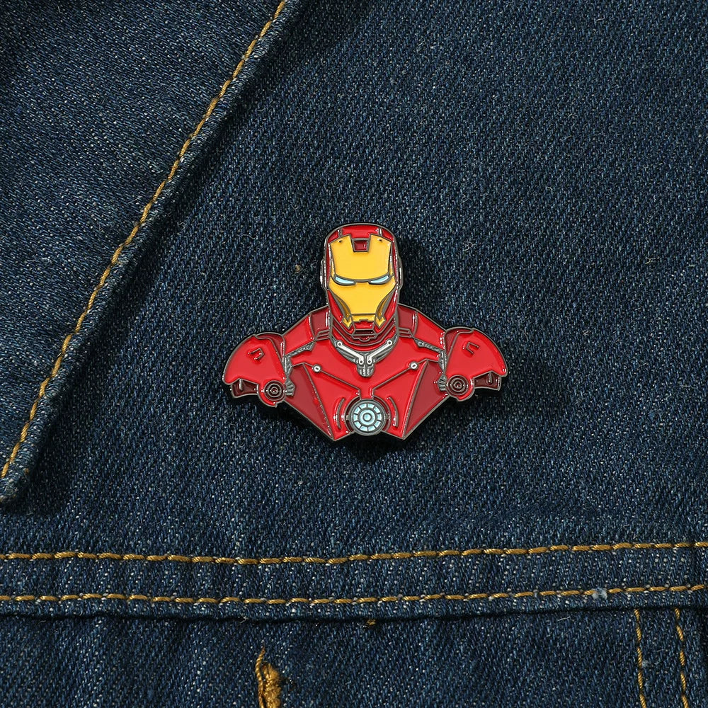 Iron Man Metal Pin