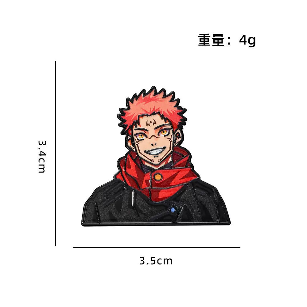 Sukuna Metal Pin – Stickergram BD