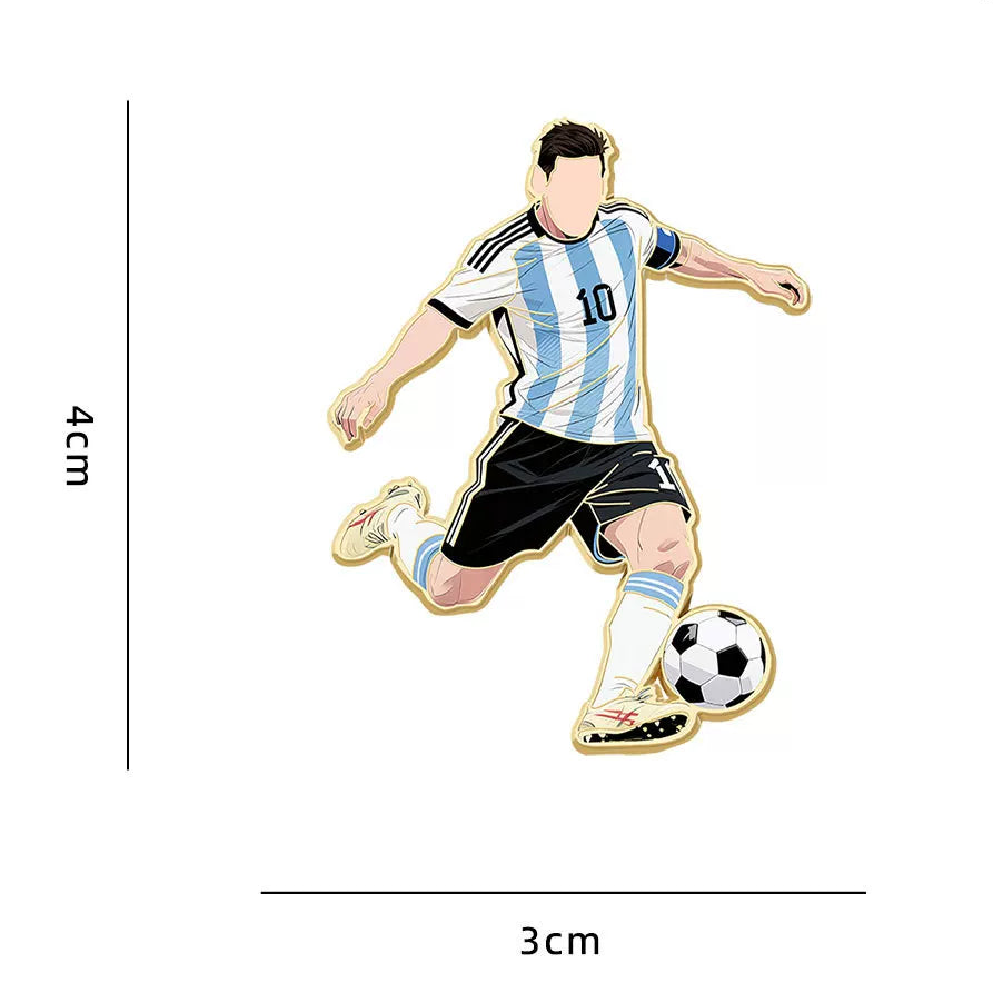 Messi Metal Pin