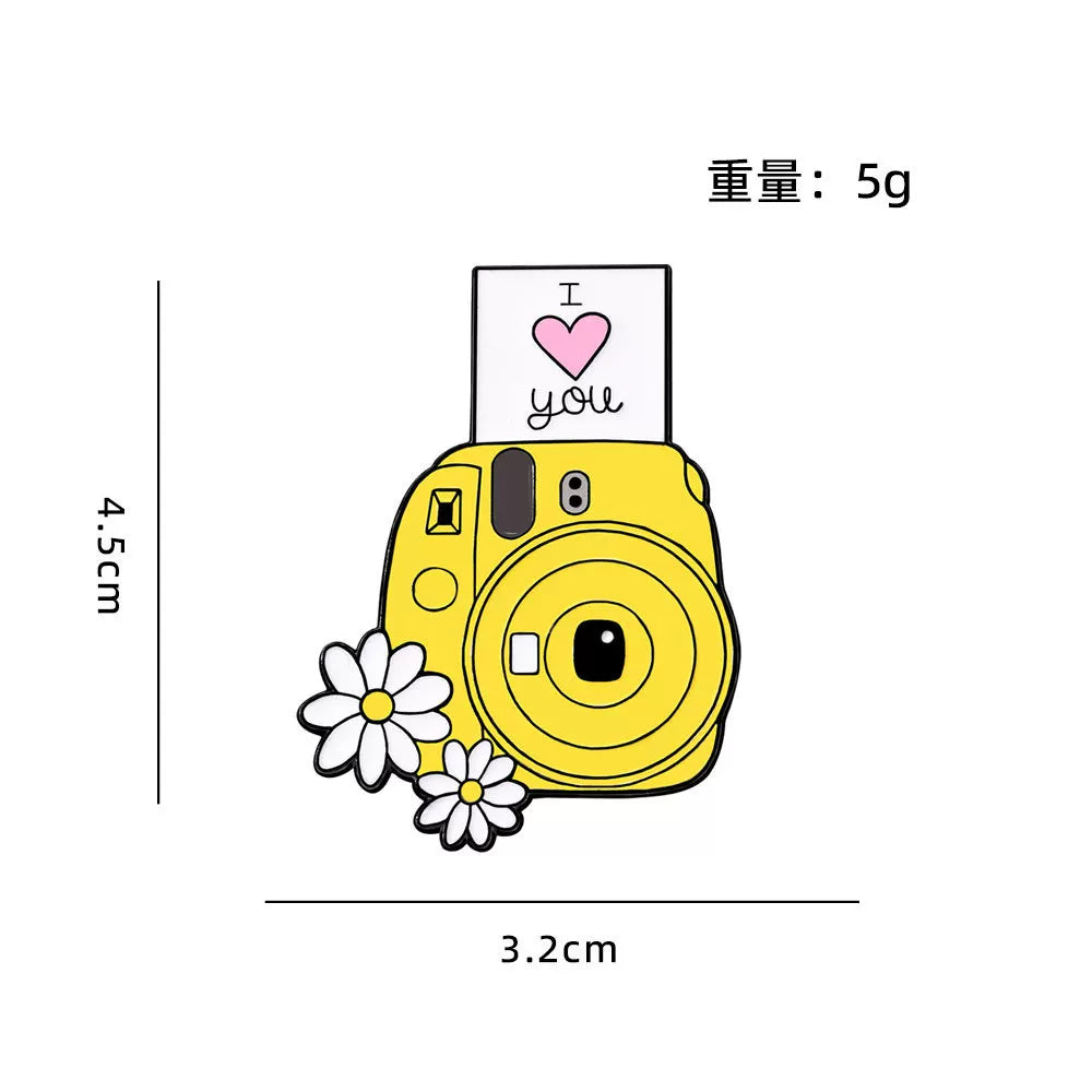 Polaroid Camera Pin