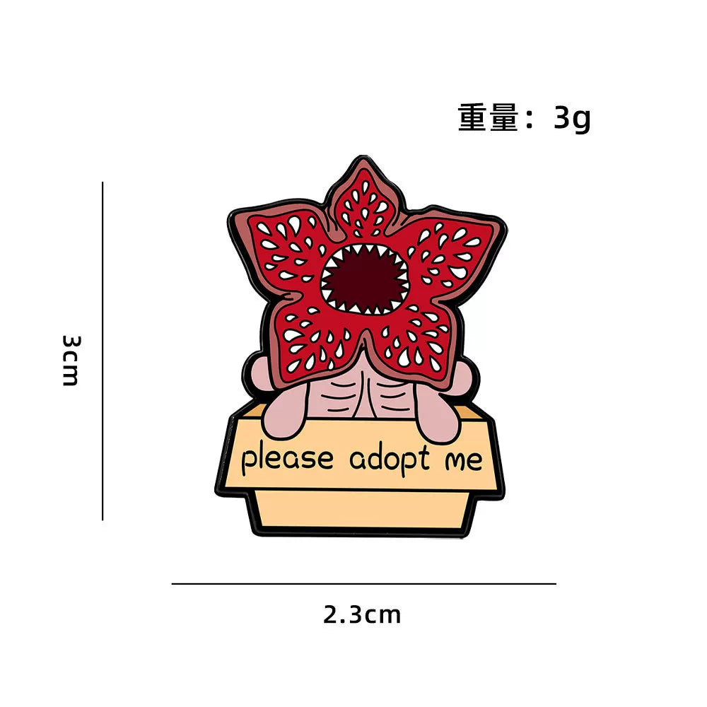 Demogorgon Metal Pin