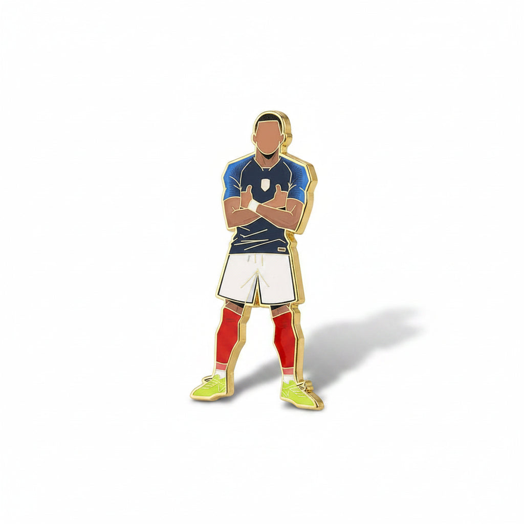 Mbappe Metal Pin