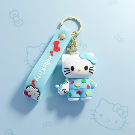 HELLO KITTY KEYCHAIN/BAG CHARM