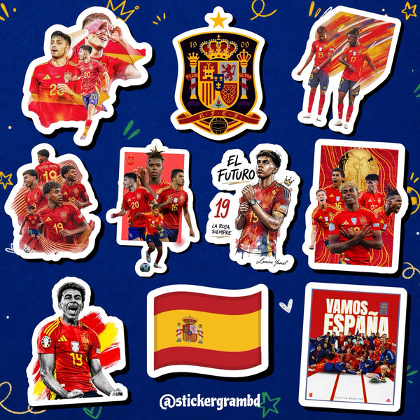 Spain Sticker Set 02