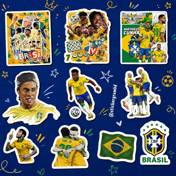 Brasil Sticker Set 02